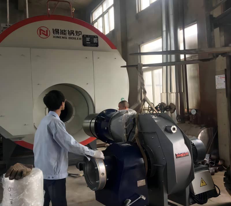 6吨蒸汽锅炉及管道 / 销售及安装